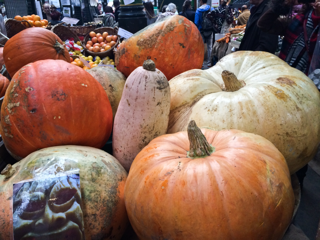 an urban pumpkin patch