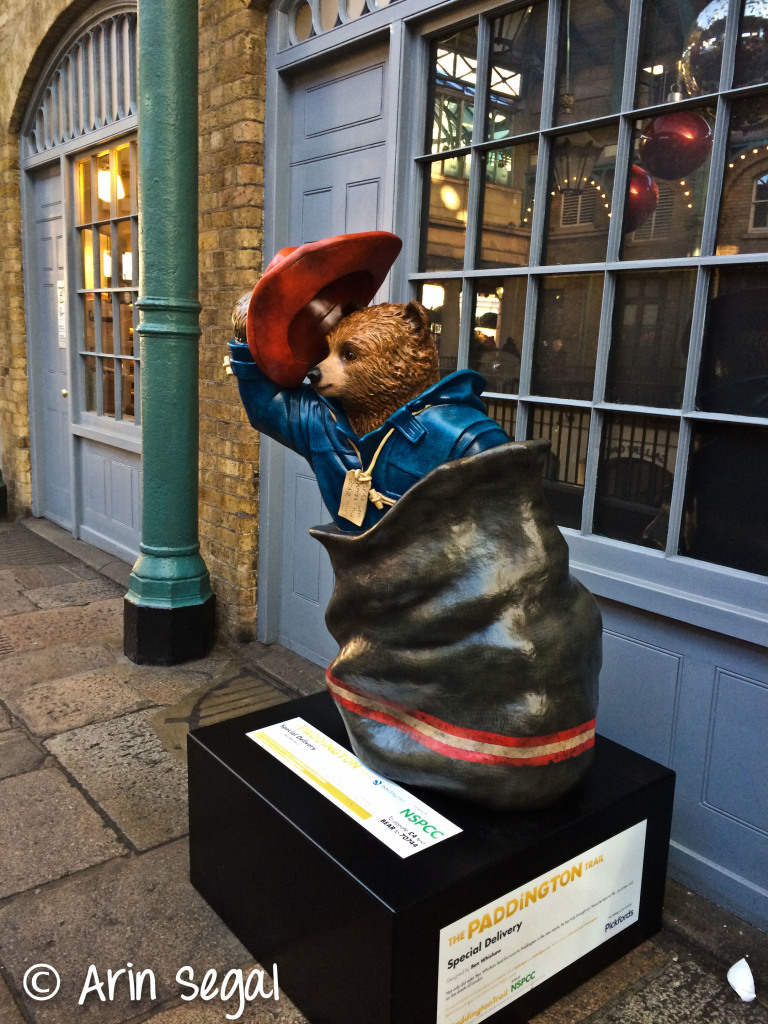 Paddington Bears are scattered around London just like the Busses..