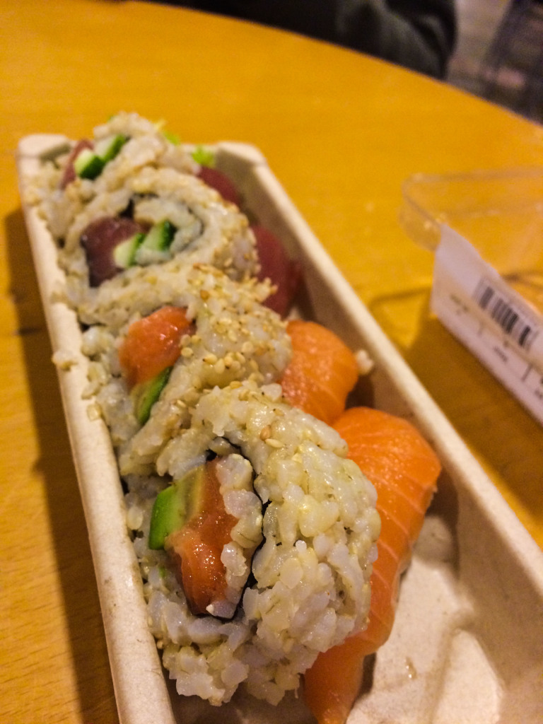 Whole Foods Sushi - perfect in any country